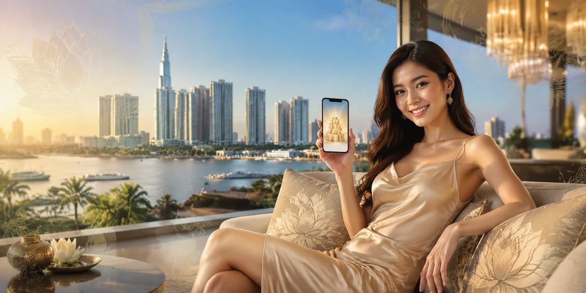 Người dùng tại TP.HCM quản lý tài khoản VIP xsag trên điện thoại với giao diện tiếng Việt