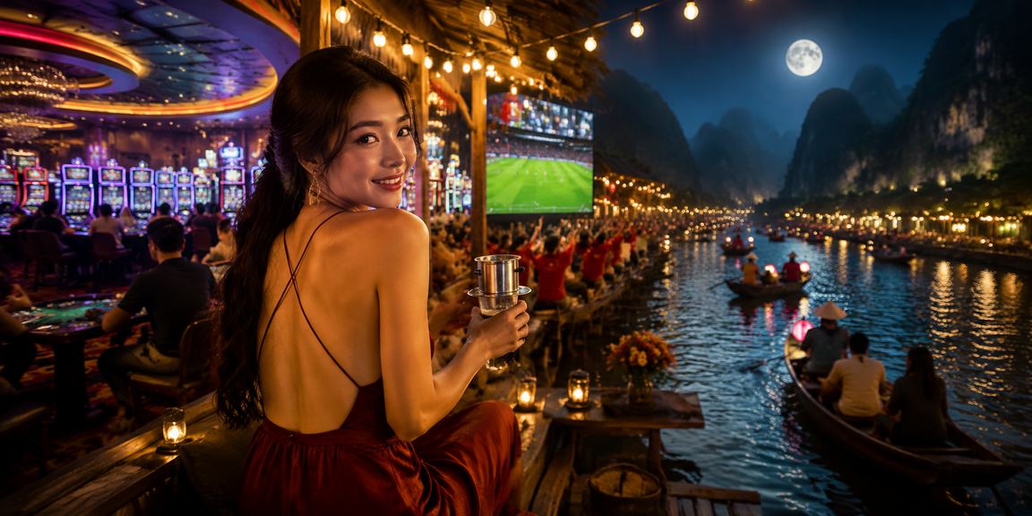 Khung cảnh đặt cược casino tại Việt Nam